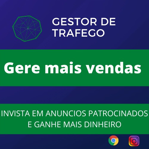 Imagem 1 de 1 de Gestor De Tráfego Pago + Social Mídia