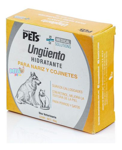 Imagen 6 de 6 de Ungüento Hidratante Nariz Cojinete Fancy 40g Perro Gato