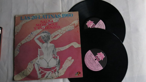 Vinyl Vinilo Lp Acetato Las 20 Latinas De 1990 Salsa Merengu