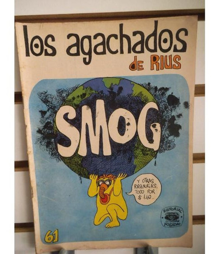 Comic Los Agachados De Rius 61 Editorial Posada Vintage