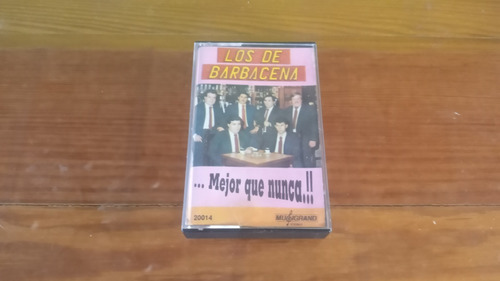 Los De Barbacena  Mejor Que Nunca  Cassette Nuevo 