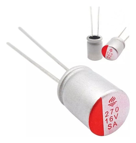 Condensador Capacitor Solidos 270uf X 16v T/madre-video