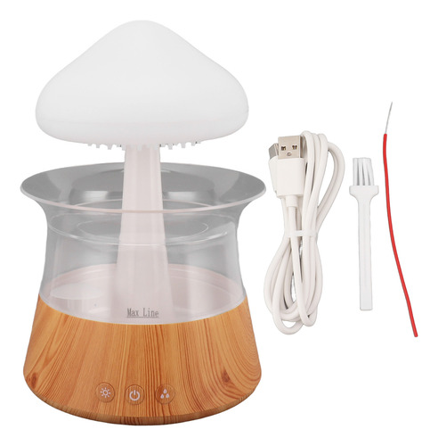 Humidificador Led, Difusor De Aroma A Lluvia, Aromaterapia N