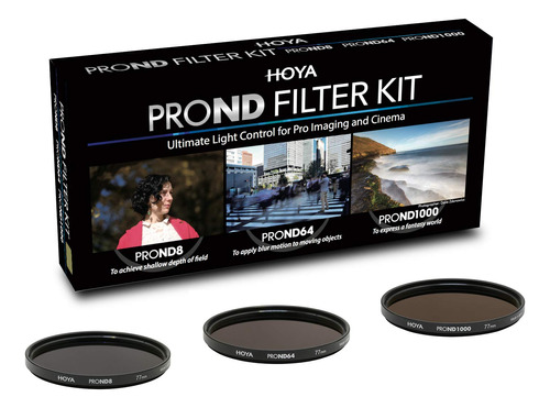 Hoya Kit Filtro Pro Nd8/nd64/nd1000 D52 Mm