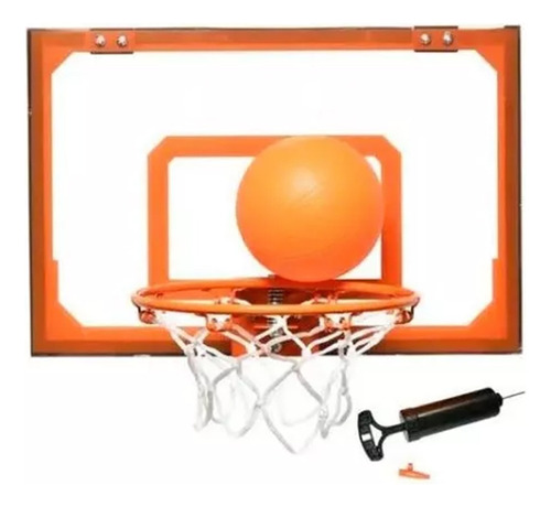 Mini Tablero De Basket Basquet 18 Pulgadas Pelota Inflador