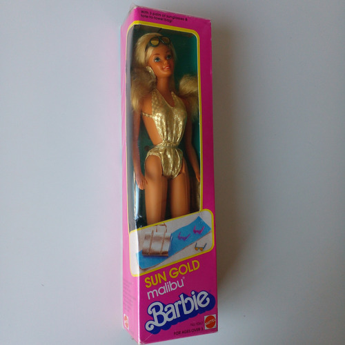 Barbie Malibu Sun Gold 1983 # 1067 Oferta !