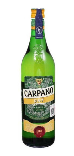 Pack De 6 Vermouth Carpano Dry Blanco 1l