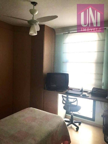 Imagem 12 de 14 de Apartamento Com 3 Dormitórios À Venda, 105 M² Por R$ 500.000,00 - Parque Das Nações - Santo André/sp - Ap1674
