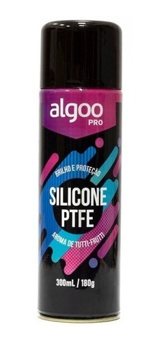 Spray Silicone Algoo Pro Com Ptfe Bike Proteção Brilho 300ml