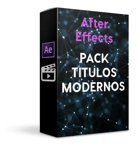 Paquete Completo Títulos Titles Modernos P/ After Effects