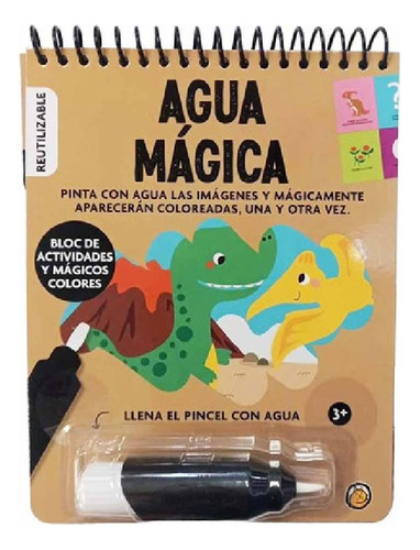 Libro - Dinosaurios (agua Magica) - Equipo Editorial Guadal