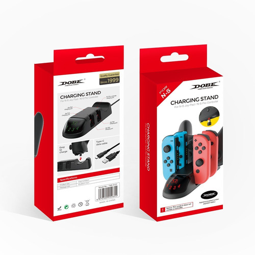 Base De Carga Para Joycons Y Pro Control