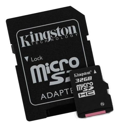 Memoria Micro Sd 32 Gb Kingston Hd Video Clase 10 Original
