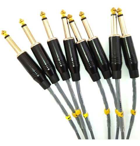 Multicabo Cabo 8 Vias Xlr Fêmea Para P10 2 M Ligar Powerplay