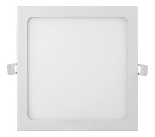 Foco Led Embutido 12w Cuadrado 3k 960lumen Ip44 173mm Darlux