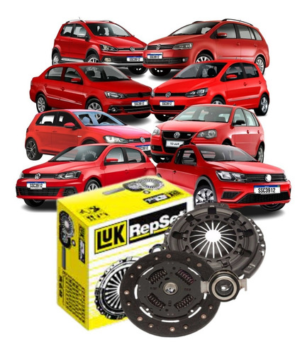 Kit Embreagem Gol Saveiro Voyage G5 G6 2010 Á 2019 Original