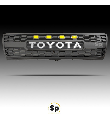 Imagen 6 de 8 de Parrilla Frontal Toyota Tacoma Trd 1997 98 99 2000 Led Trd