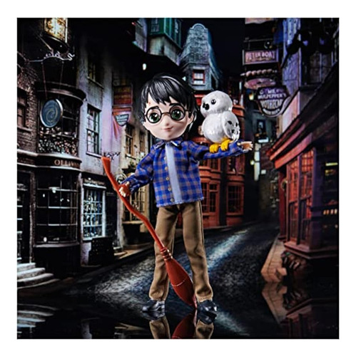 Figura Harry Potter Capa De Invisibilidad Wizarding World ;o