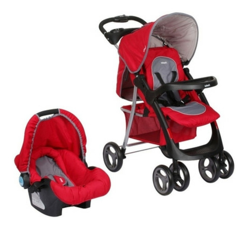 Coche Travel De Paseo Baby Silla Con Base Infanti Pompeya