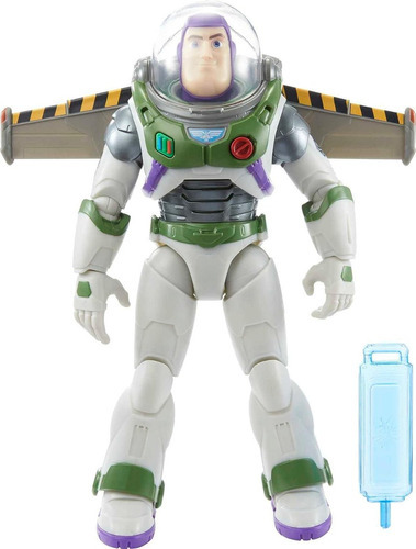 Figura de Mattel Disney Pixar de Buzz Lightyear con Rocket Steam