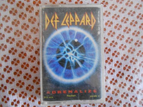Cassete Def Leppard Adrenalize (Usado)