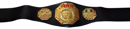 Juguete Cinturón Lucha Libre Campeonato Aaa Niños Wrestling