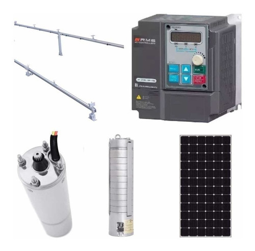 Kit De Bombeo Sumergible Solar 150 Lpm-150 Metros 