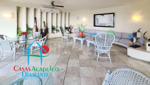Cad Villa Del Mar. Alberca, Vista A La Bahía Y Cancha De Tenis