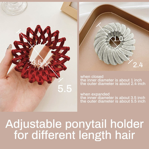 0 Pinzas Para El Pelo Con Forma De Nido De Pájaro Y Pinzas