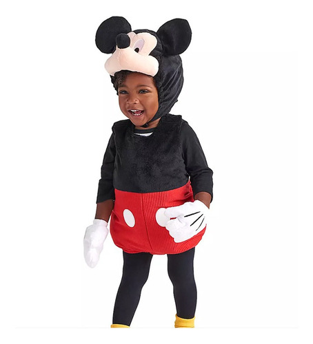 Mono De Mickey Mouse Cosplay Disfraz Halloween Día Del Niño