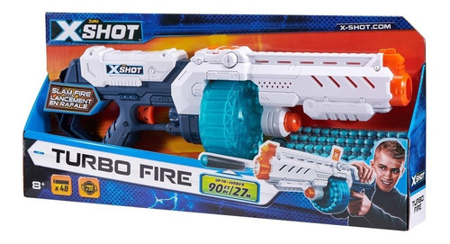 Pistola Zuru X-shot Turbo Fire Excel 48 Dardos Incluidos