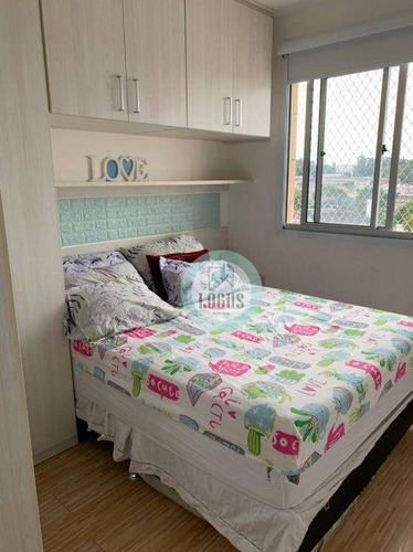 Imagem 5 de 14 de Apartamento Com 2 Dormitórios À Venda, 44 M² Por R$ 250.000,00 - Canhema - Diadema/sp - Ap1780