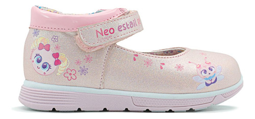 Mercedita Distroller Ajuste Velcro Para Niña Casual 12-17