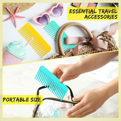 Large Hair Detangling Comb Wide Tooth Comb For Curly Hair Ah