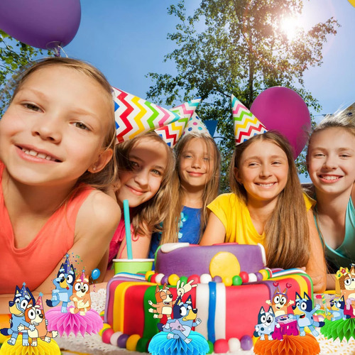 9 Centros De Mesa Para Fiesta Con Tematica De Bluey