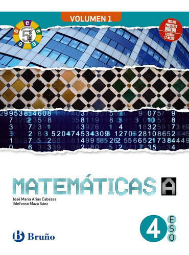 Libro Matematicas 4 A Eso 3 Volumenes Proyecto 5 Etapas -...