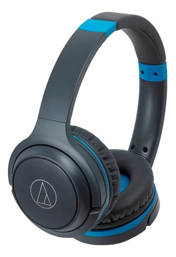 Auriculares Bluetooth Audio-technica Ath-s200bt Azul On-ear