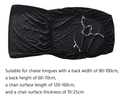 ) Funda Elástica Para Silla De Chaise Longue, Protector