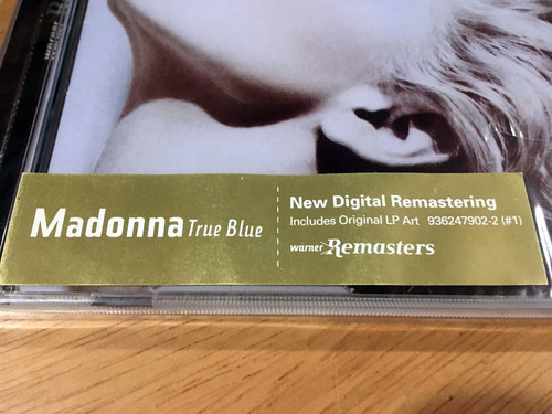 Madonna True Blue Cd Remastered Bonus Tracks Sellado 2001