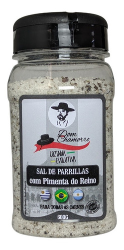 Imagem 2 de 5 de Sal De Parrilla Pimenta/reino E Alecrim/hortelã Dom Chamorro