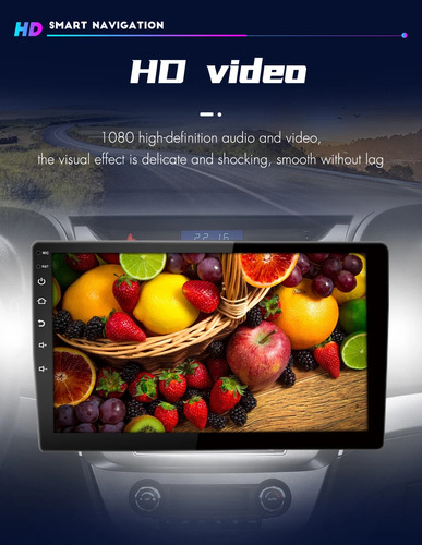 Autoradio Android Gps Wifi 9 Pulgadas 2din Con Cámara
