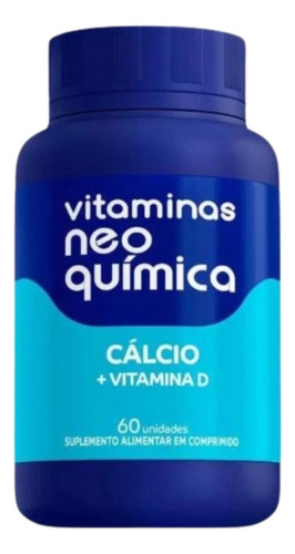 Kit 8x Vitaminas Cálcio Com 60 Cpr - Neo Química