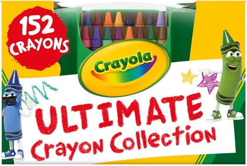 Crayola Ultimate Crayon Box Collection (152ct), Granel...