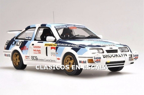 Ford Sierra Rs Coswoth 1986 Senna Rally - R Minichamps 1/43