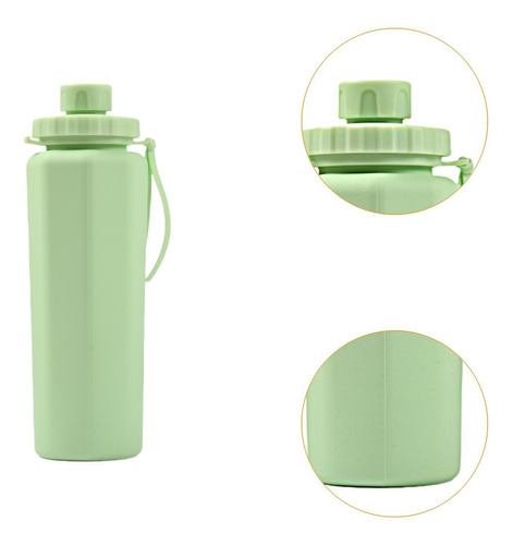 Botella De Agua Botella De Silicona Botella Deportiva