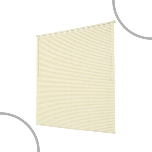 Persiana Horizontal De Pvc- Off 0,80x1,30m Evolux Cor Branco Navajo