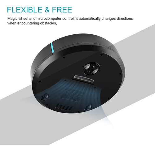 Robot Aspirador Inteligente Recargable Por Usb Automático Pa