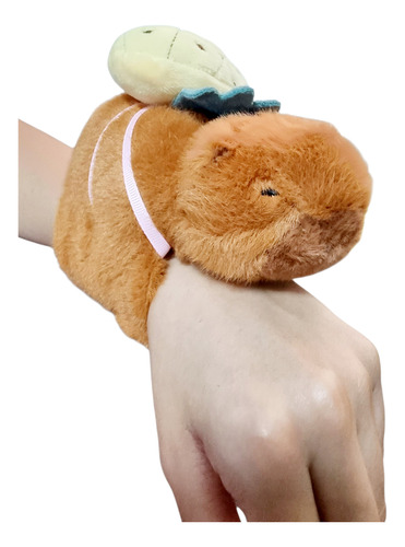 Peluche Pulsera Capybara/capibara/carpincho 13cm X1 Unid Anana
