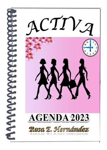 Agenda Planificador Mensual Personalizable Para Mujer