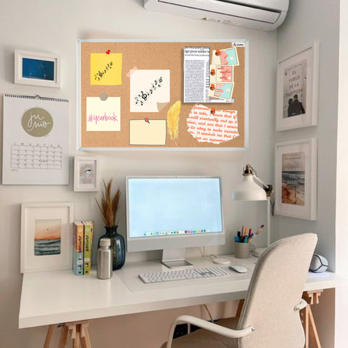 Tablero De Corcho Alfra 40cmx60cm Mod:6001 Pizarron